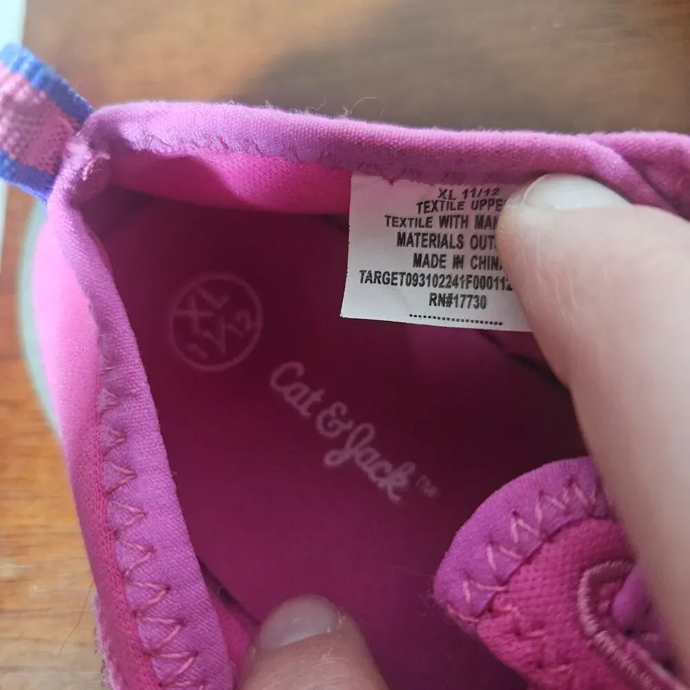 Cat & Jack Girls Pink Water Shoes